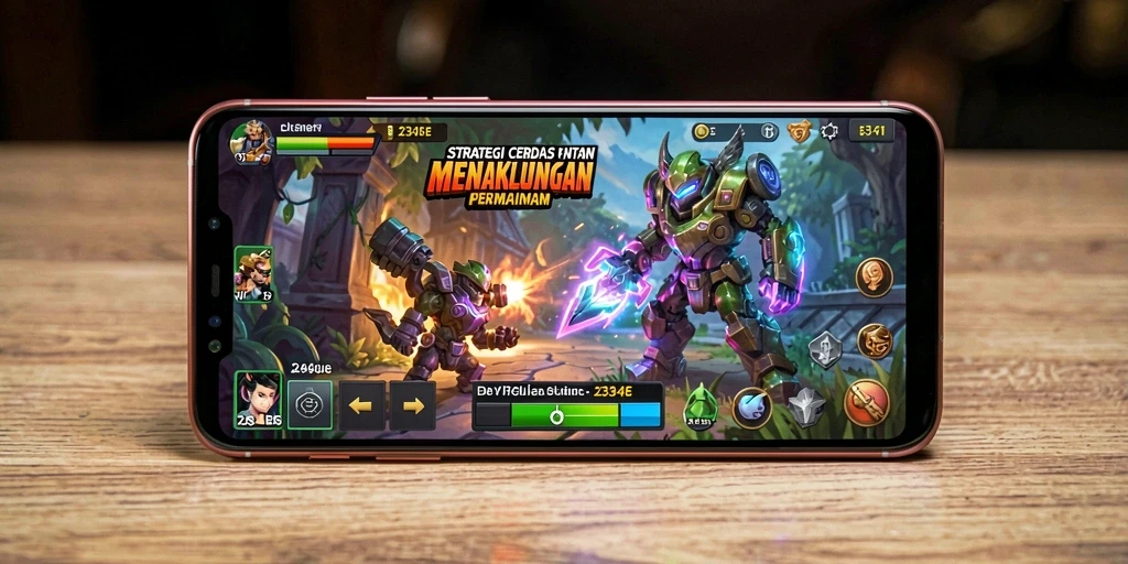 Tampilan gameplay 234E dengan strategi mendebarkan.