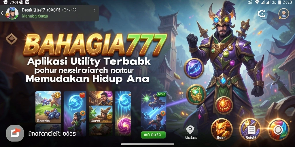 Tampilan utama BAHAGIA777 dengan fitur pengelolaan tugas yang efektif.