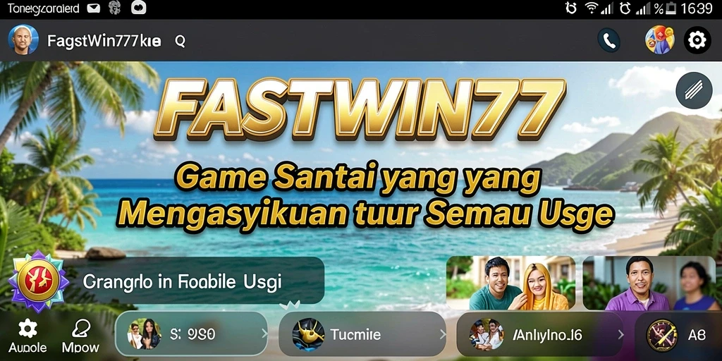 Tampilan gameplay menarik dari FASTWIN77 yang penuh kesenangan.