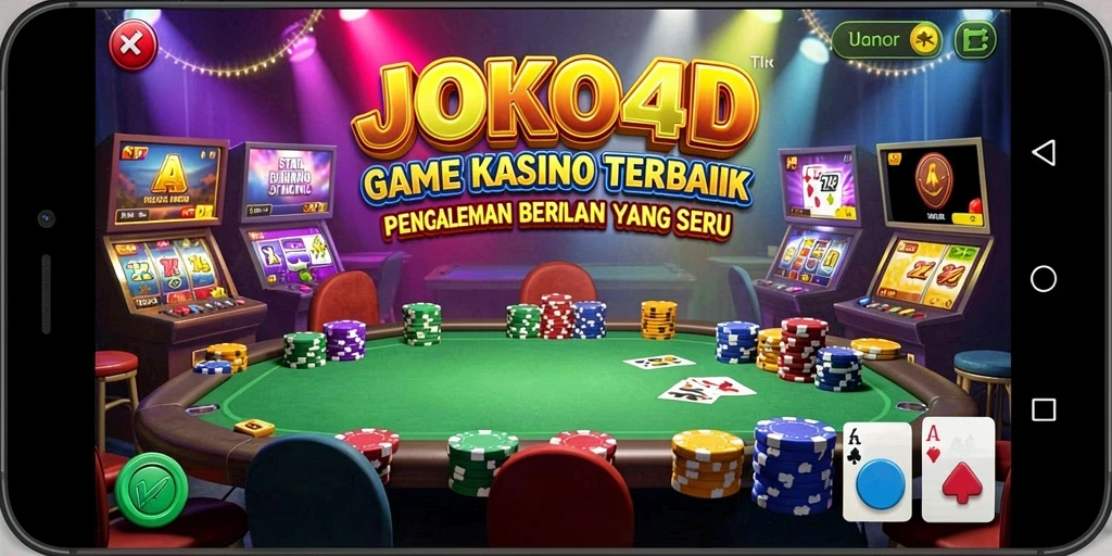 Tangkapan layar JOKO4D menampilkan antarmuka permainan Kasino yang menarik.