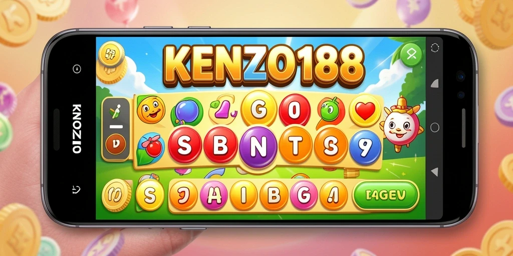 Tampilan gameplay KENZO188 dengan suasana Bingo yang seru.