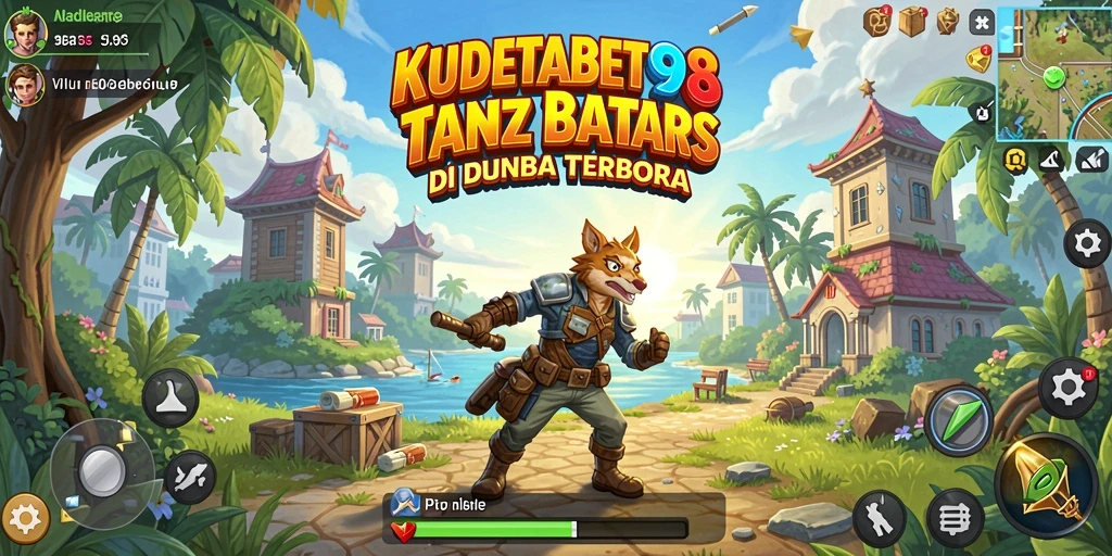 Tangkapan layar gameplay KUDETABET98 menampilkan keindahan dunia terbuka.