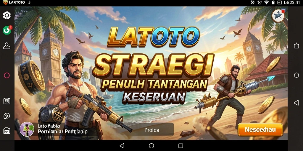 Tampilan gameplay LATOTO yang memukau dan penuh strategi.