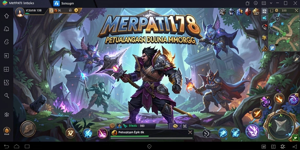Tampilan gameplay MERPATI178 yang penuh aksi dan petualangan.
