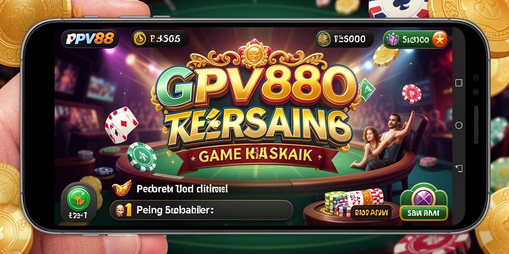 Tampilan gameplay Kasino yang menarik di PPV88.