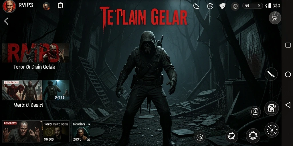 Tampilan menegangkan dari gameplay RVIP3 yang menggegerkan.