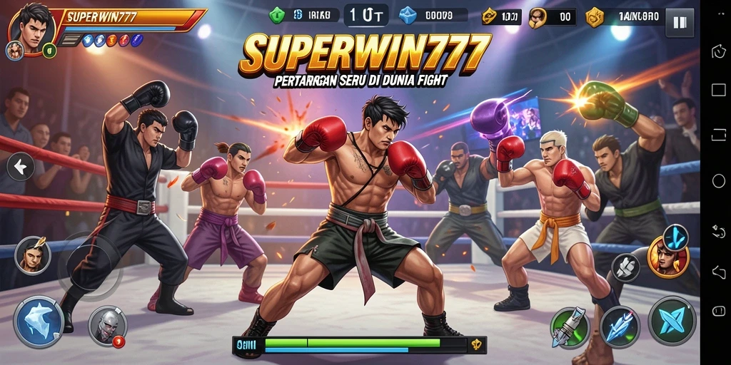Gameplay menegangkan dan grafis memukau dalam SUPERWIN777.